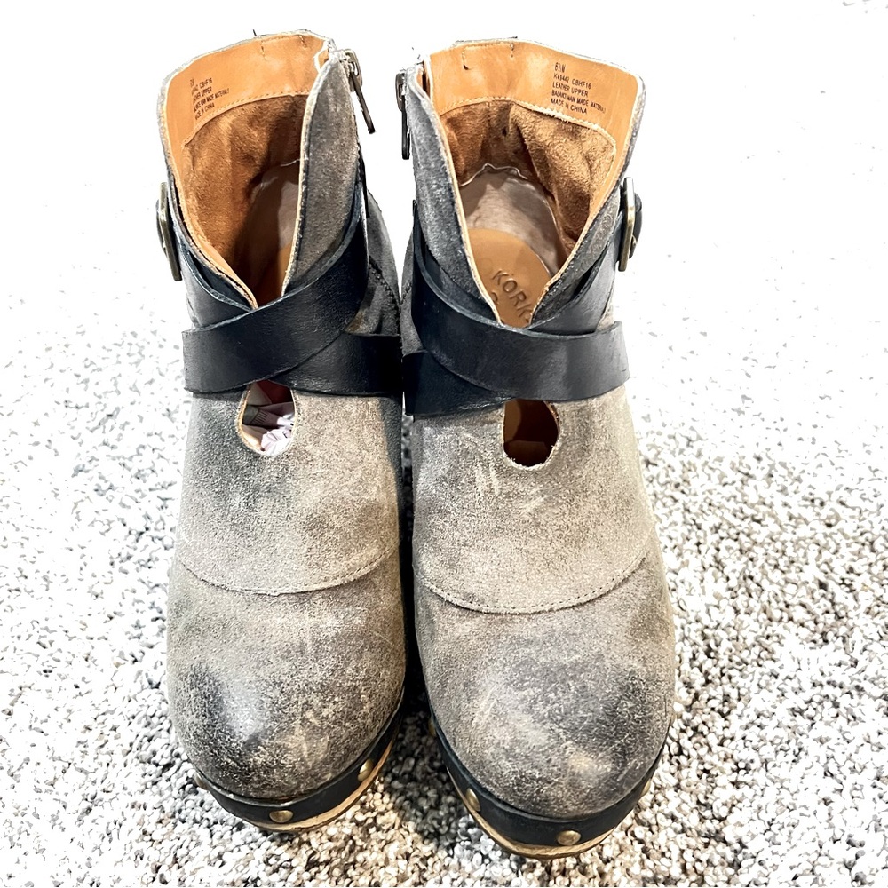 Kork-Ease Ankle Boots Shoes Women’s 6.5